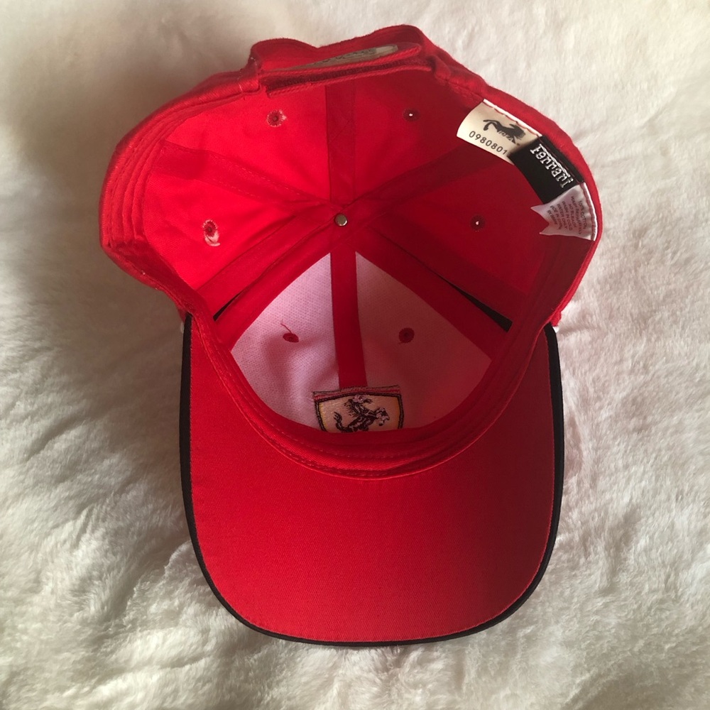 2000 Officially Licensed Scuderia Ferrari S.A. Embroidered Patch Cap Dad Hat New - Picture 9 of 14